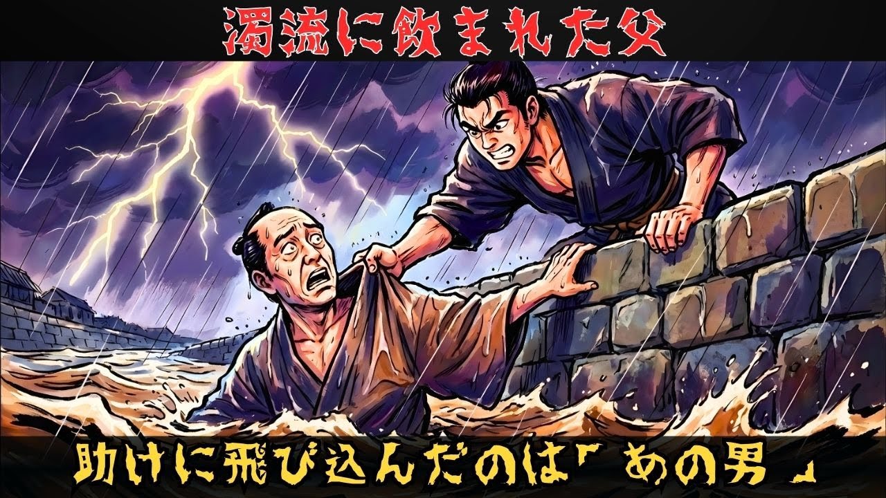 結婚直前に縁談を破談にした理由。嵐の川で命を救ってくれたのは、最も見下していた男だった。 | 野談 | 伝説 | 昔話 | 説話 | 民話