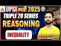 UPSI Reasoning Classes 2025 | Triple 28 Series For UP SI | UP SI Reasoning Class By Rahul Sir