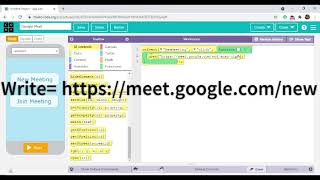 Google Meet || App Lab ||Code.org screenshot 5