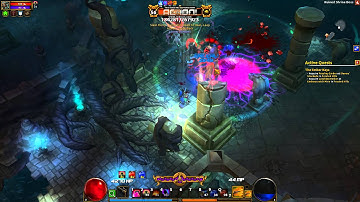 Torchlight II - Outlander Gameplay - Mapworks Boss Fight #1