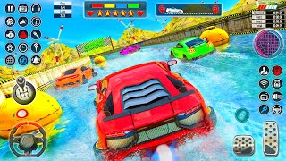 Water Surfing Mega Ramp Racing - Android GamePlay screenshot 2