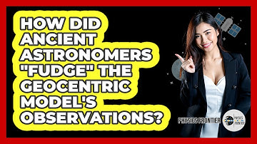 How Did Ancient Astronomers "fudge" The Geocentric Model