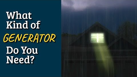 Portable vs. Standby Generator - Which is better?