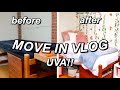 COLLEGE MOVE IN DAY | University of Virginia