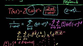Generating Functions and the Chebychev Polynomials, Part 2