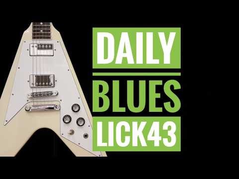 Andy's Lab - Daily Blues Licks #43 - Guitar Lesson