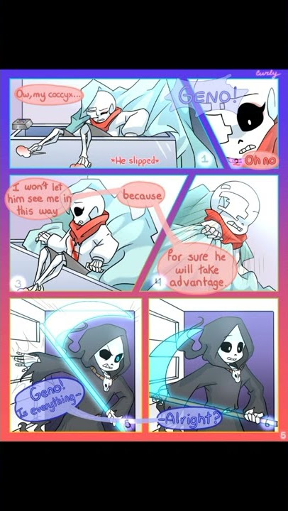 Okay. . . First of all, I don't remember Reaper Sans and Geno Sans