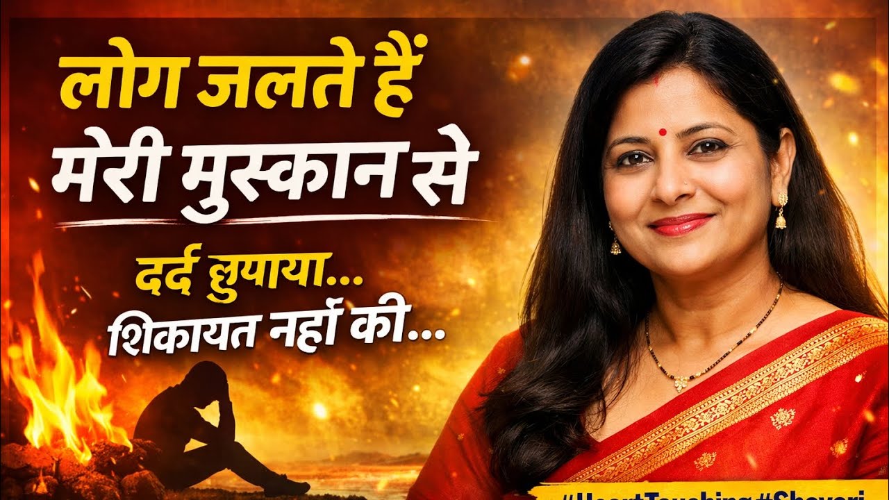 दर्द छुपाकर मुस्कुराना सीखा है मैंने | Powerful Motivational Poetry