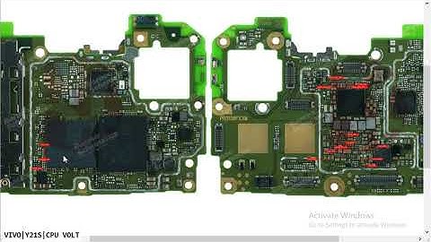 VIVO Y21S Cpu Voltes InPut OutPut Voltes Shot Problem Ways Hardware Solution #borneoschematic #gsmst