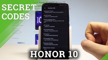 How to Open Project Menu on Honor 10 - Hidde Mode Code |HardReset.Info