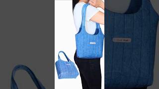 30 minute Tote Bag from Old Jeans Miarti🪡🧵✂️ 👜