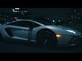 A night out with a Lamborghini Aventador S.