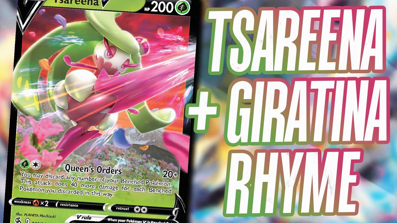 TSAREENA V  plus GIRATINA, a very poweful combo in EXPANDED! [Pokemon  TCG Online]