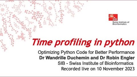 Optimizing Python Code for Better Performance – Time profiling in python (2 of 8)