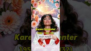Remembering 6 Beautiful Music Legends Who Passed Away Tragically #KarenCarpenter #tribute #RIP