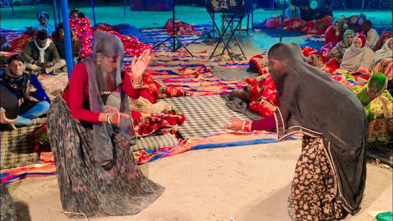 😱 सलावलिया की√√ दोनों गुर्जरी या का खतरनाक कमर थोड डांस √√छोकी लाग र गुर्जर की या सोना की बाली में 