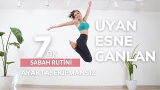 UYAN ve CANLAN: Güne Enerjik Başlamak için 7 DK lık Sabah Esneme Rutini- Her Sabah Yap- TUĞÇE İRTEM