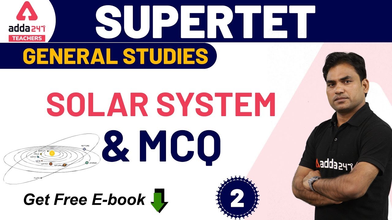 Solar System With Image And MCQ Class 2 GS Target SUPER TET 2020