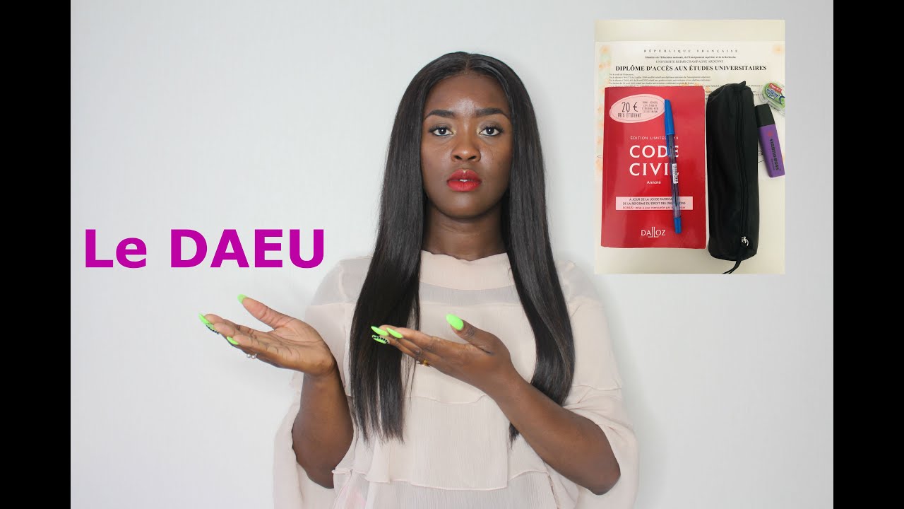 Le DAEU Explication YouTube