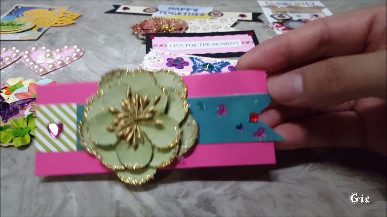 DIY embellishments - YouTube