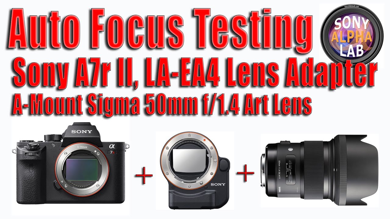 Sony LAEA4 vs LAEA3 Lens Adapter with Sigma Lenses and A7r II 