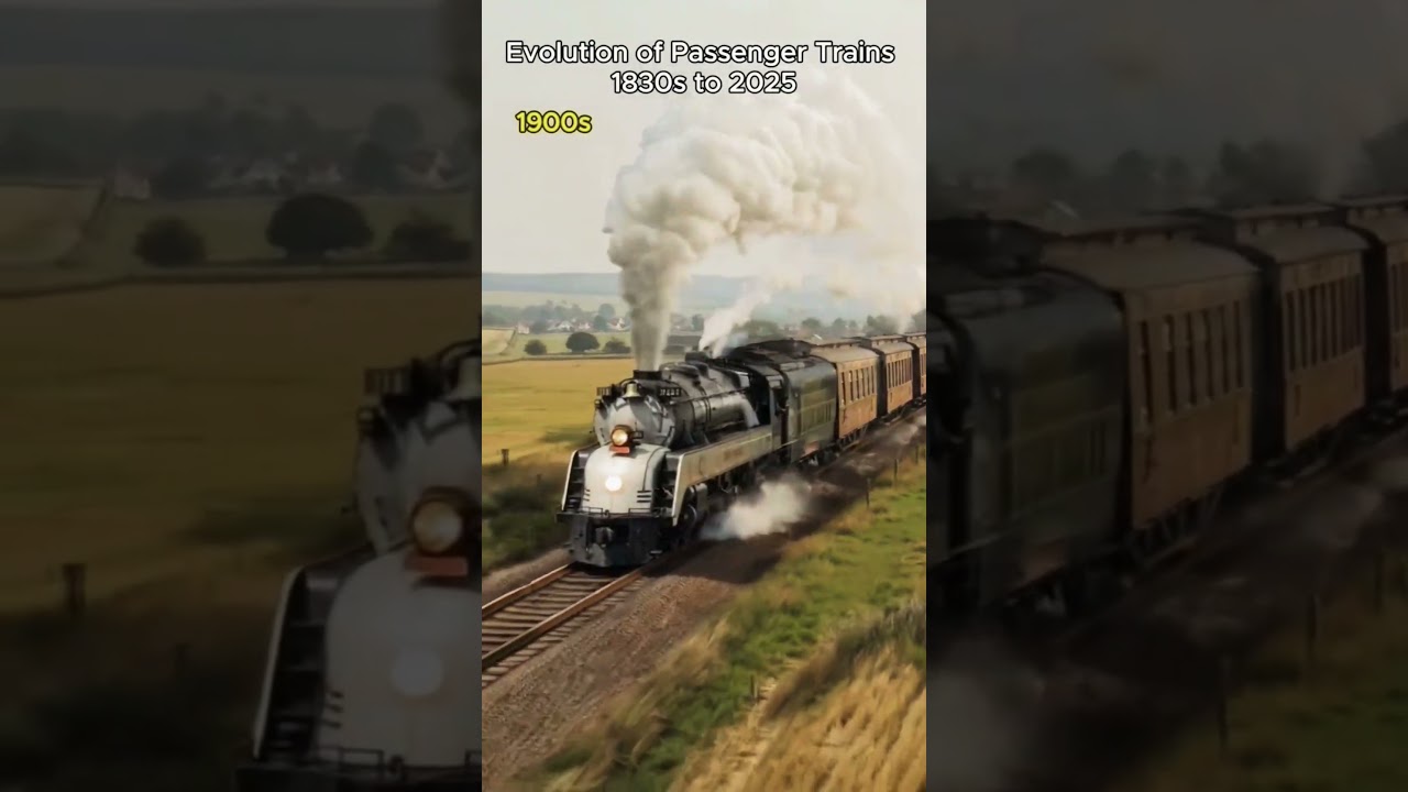 Evolution of train 🚃🚂 