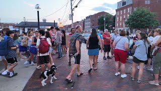 Evening Walk Old Port Portland Maine, Aug 2024 - USA 4K