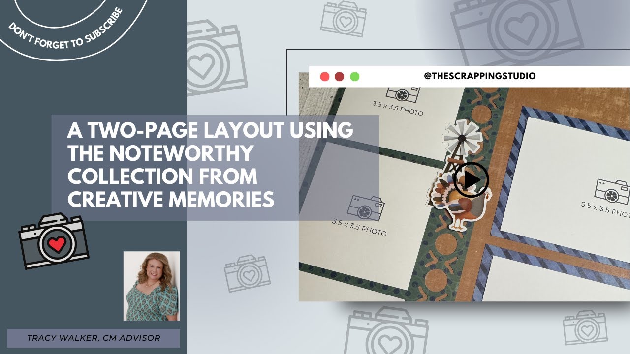 Пошаговое оформление альбома для вырезок ко Дню благодарения | Рецепт проекта CM №33 (заслуживает...