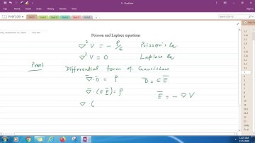 Poisson and Laplace equations