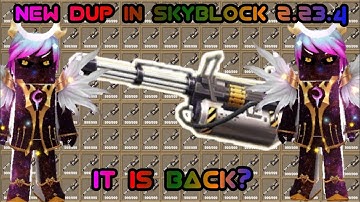 Found New Duplicate Glitch in the Skyblock(2.23.4) Blockman Go [2.23.4] #blockmango  #blockmangomods