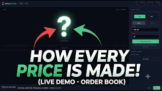 How every market price is made (the order book, live)
