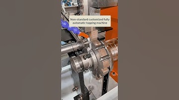 Non standard customized fully automatic tapping machine
