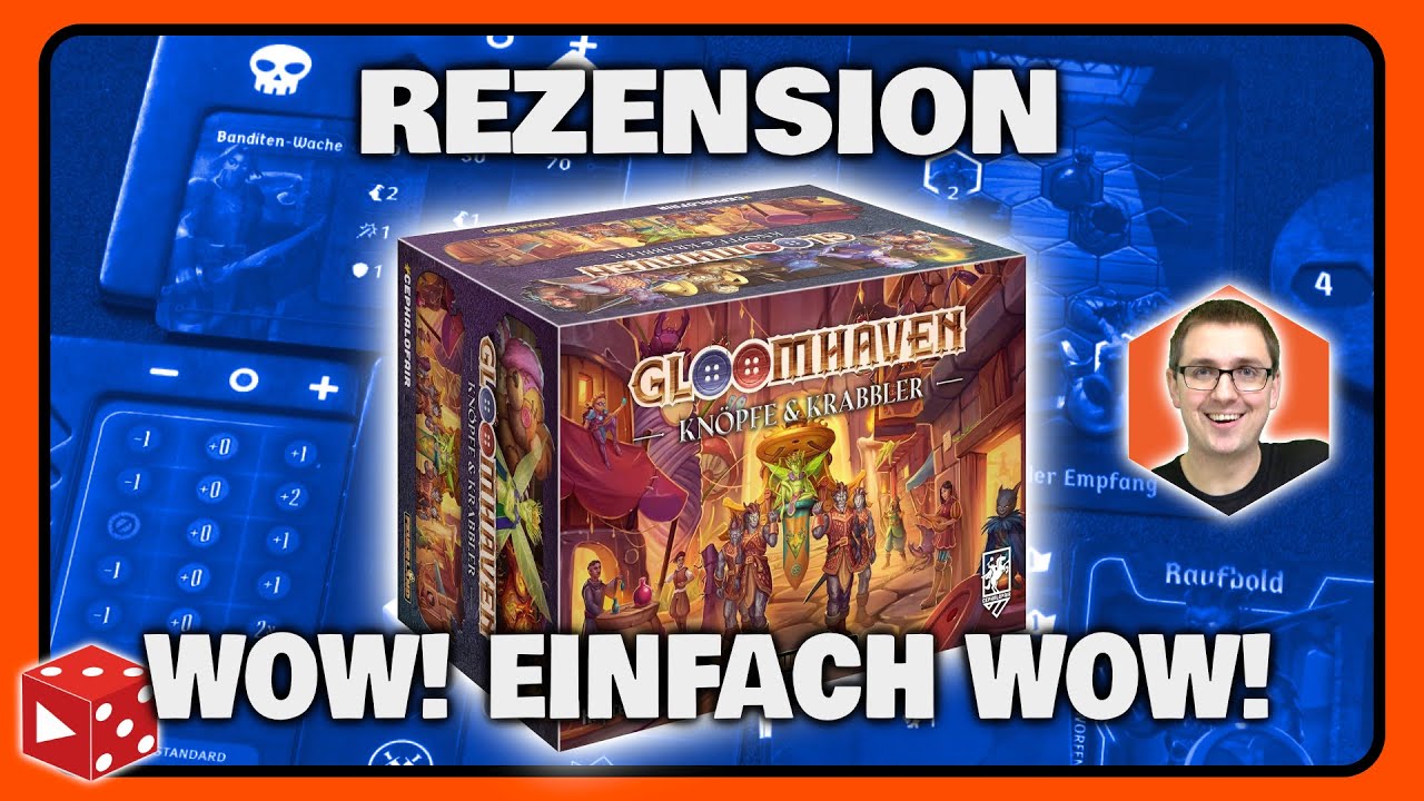 So klein, so episch! GLOOMHAVEN: Knöpfe & Krabbler – Mehr Gloomhaven brauche ich gar nicht!