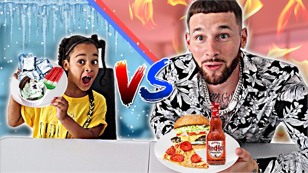 COLD FOOD Vs HOT FOOD FamousTubeFamily YouTube cold-food-vs-hot-food-famoustubefamily-youtube