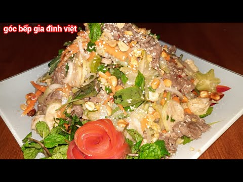 Video BÒ BÓP THẤU - Sự kết hợp hoàn hảo với khế chua và... - youtube