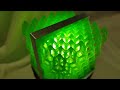 3D Printed Lamp - T120201 Fluorite/Yellowgreen