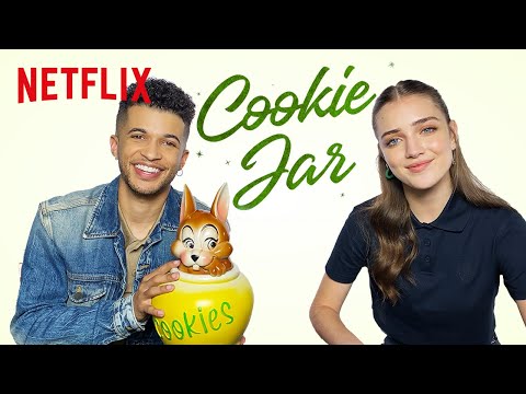 Jordan Fisher and Talia Ryder Answer to a Nosy Cookie Jar | Netflix