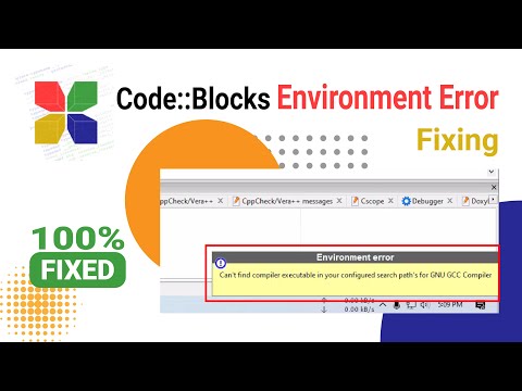 CodeBlocks Environment Error Fixing(Bangla), CodeBlocks program don't run fixing