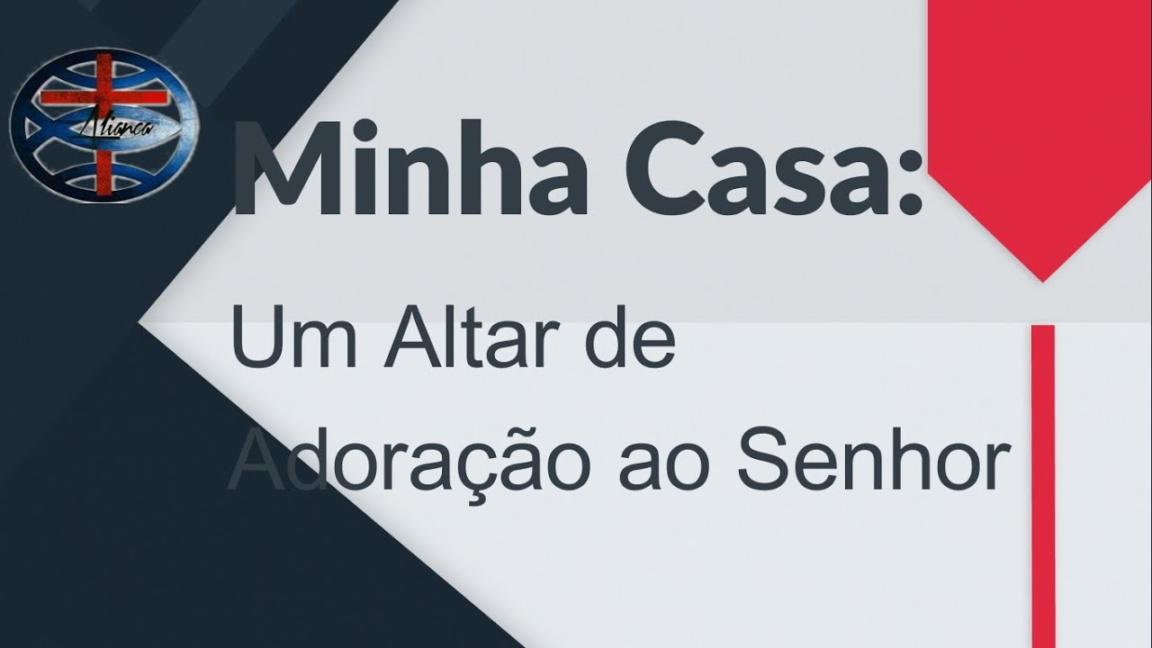 Vou Erguer Um Altar De Adoração A Ti - RETOEDU