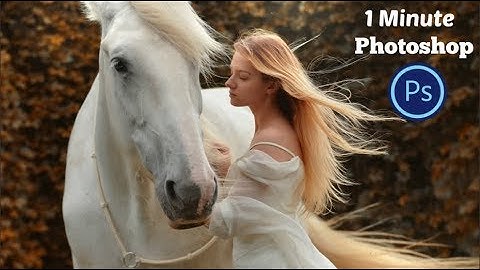 1 Minute Photoshop - Autumn Color Effect in Photoshop