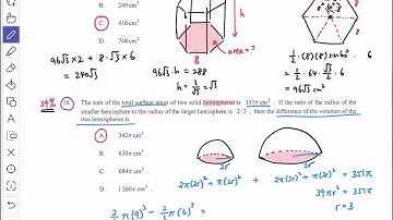 DSE Math 2021 Paper 2 Explanation (Selected Questions)