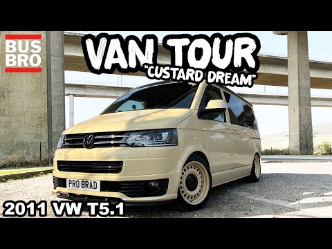 VW Transporter T5 Turquoise : Van Tour !!! 