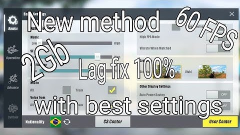 How to fix lag in Rules Of Survival (Max FPS ) And best settings