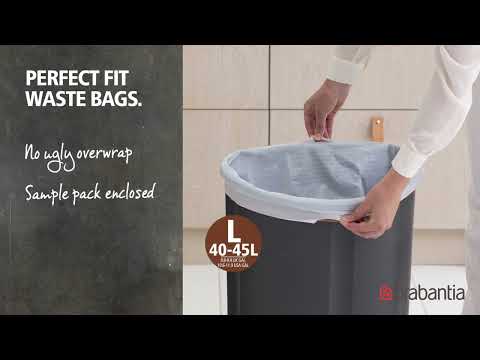 Ведро для мусора с откидной крышкой Brabantia Touch Bin New 40 л