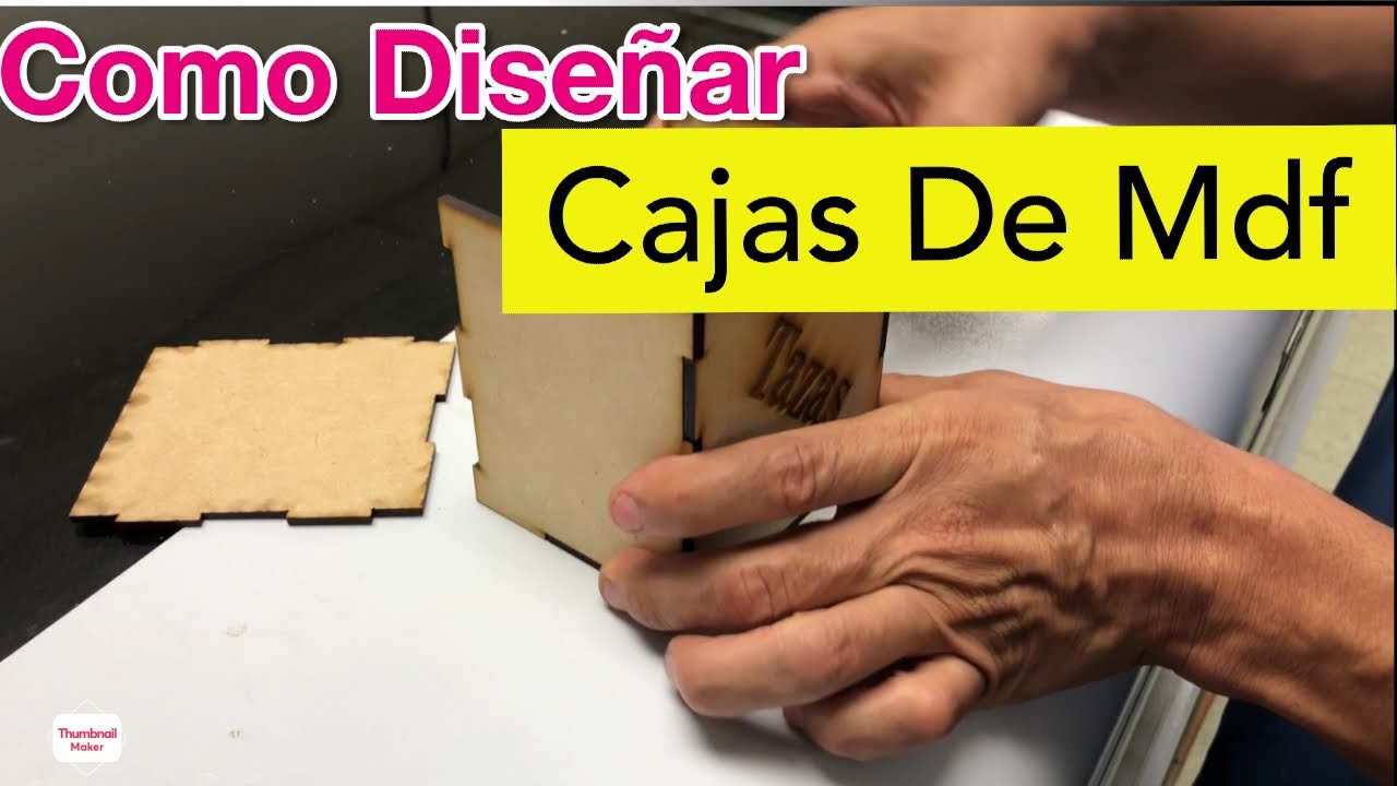 Diseña tus propias cajas Mdf en corte láser | Fácil y Rápido