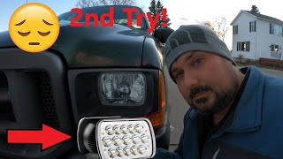 DO NOT BUY 5x7 LED headlights