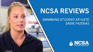Ncsa Reviews Swimming Student-Athlete Sadie Fazekas