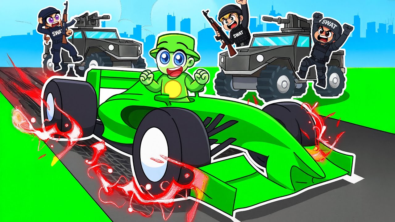 F1 Speedrunner Vs 2 Chasseurs sur GTA 5...