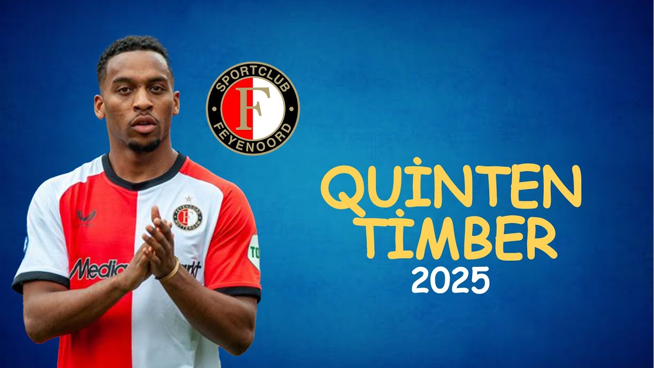 Quinten Timber | Skills | 2025 | Welcome to Fenerbahçe ?