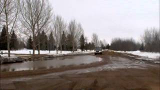 Bronco 2 vs. Massive puddle!